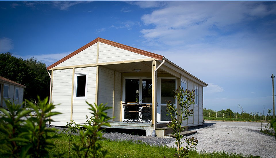 Louer un mobile Home avec terrasse couverte à Wissant